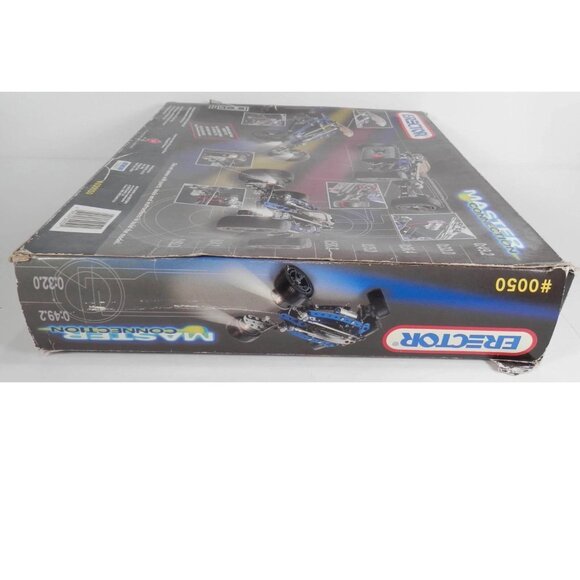 Vintage 1998 Erector Master Connection Vehicle Builder Kit Meccano 030050 Buggy - Picture 4 of 9